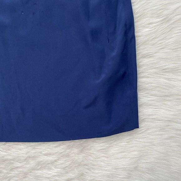 Diane Von Furstenberg DVF Silk Shift Dress Modest 3/4 Length Sleeves Siz… - Picture 3 of 6